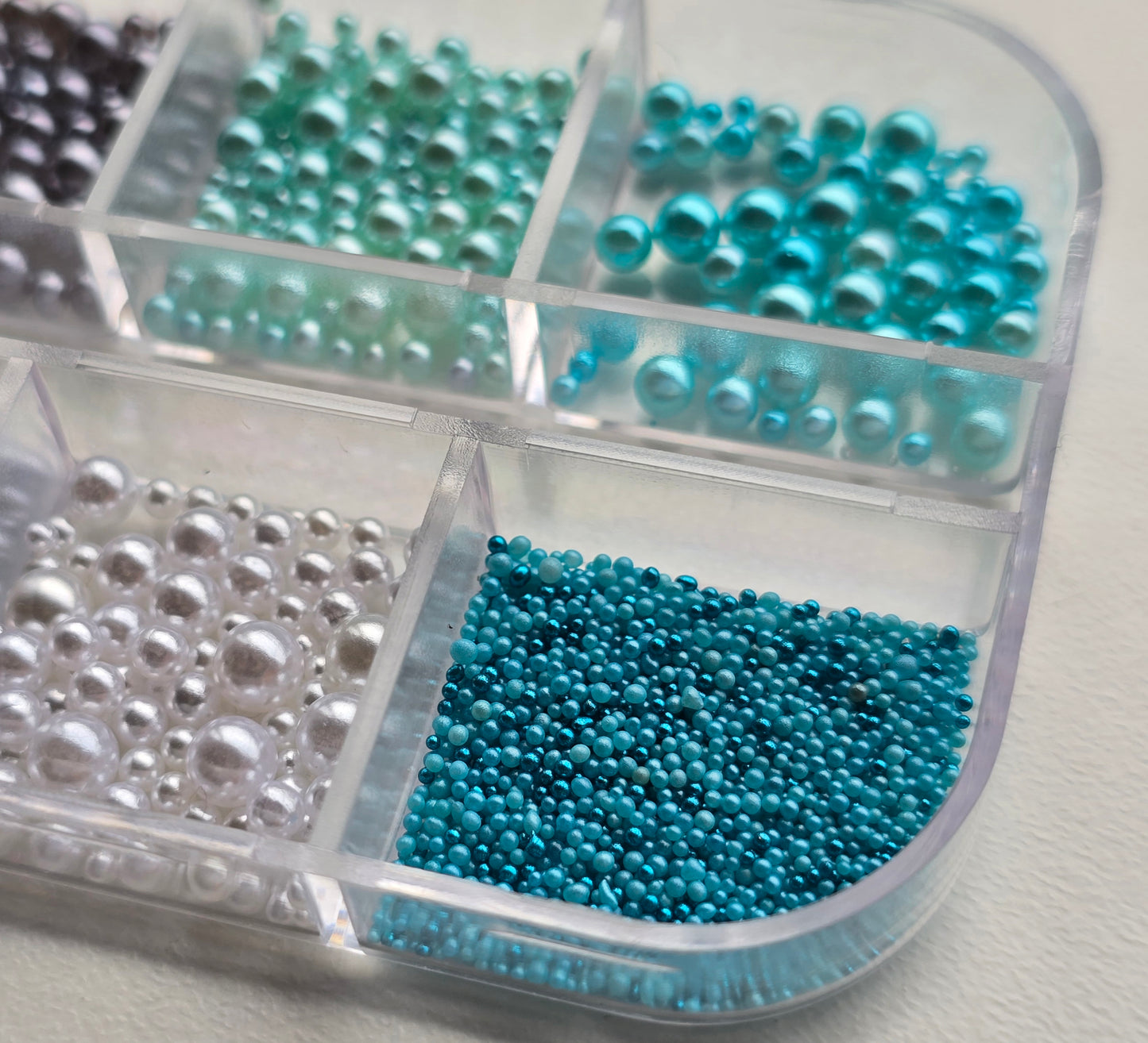 Miniature pastel baubles