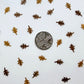 Tiny Shumard oak leaves
