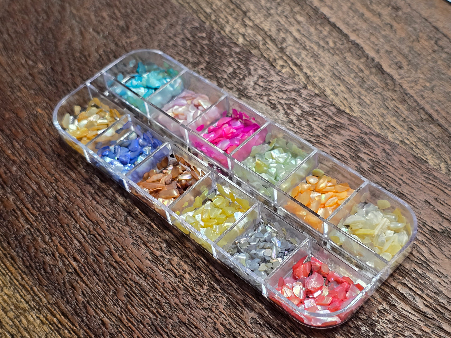 Shell pebbles variety box