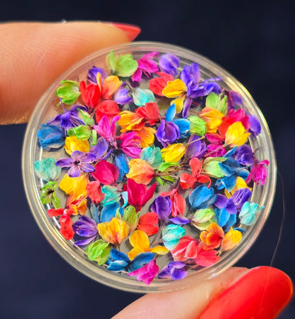Dyed 3d Japanese blossoms