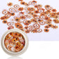 Flowers 50 Pcs/Box Waterproof Wood Pulp resin inclusions