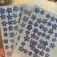 B grade pressed forget me nots