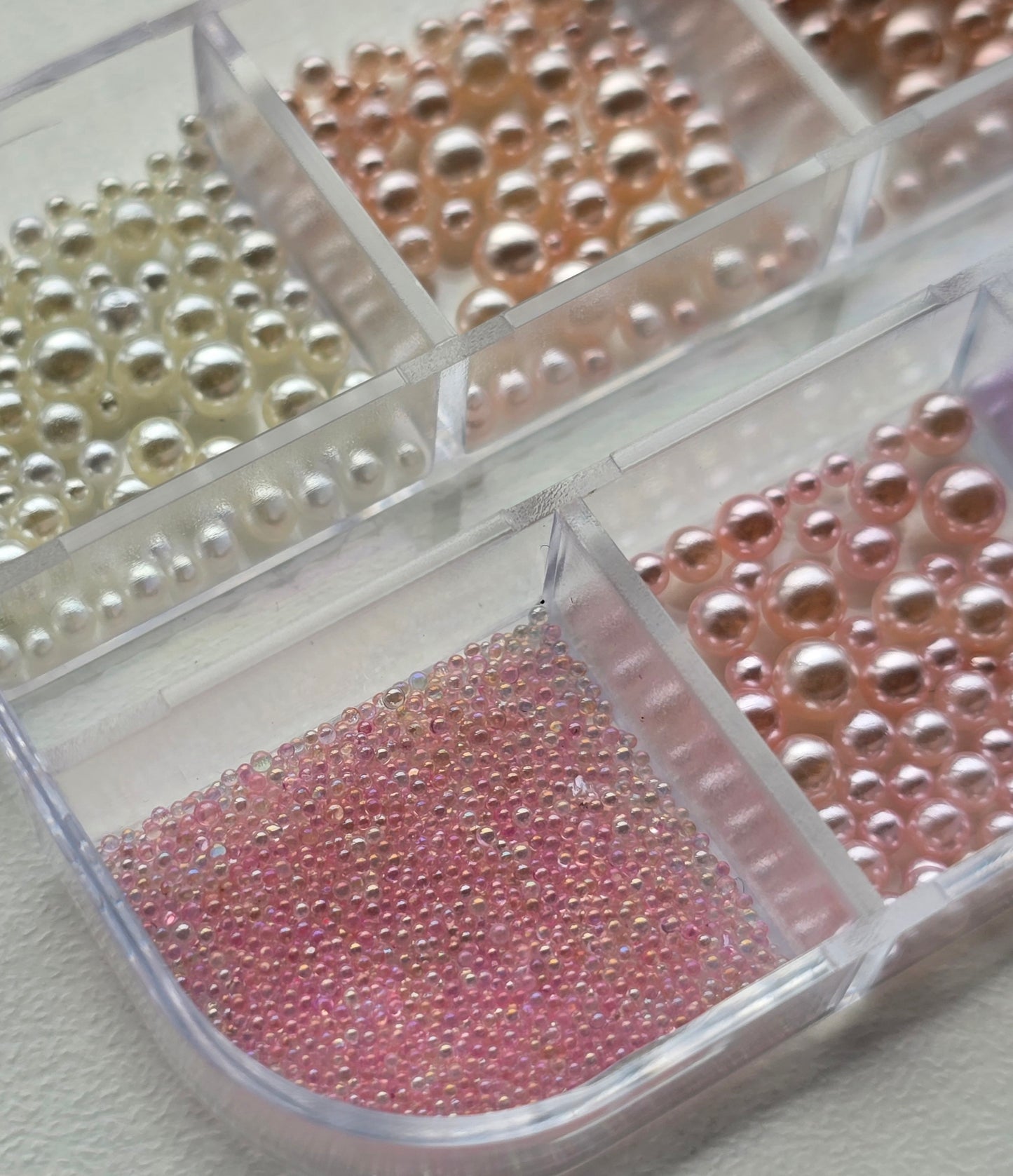 Miniature pastel baubles