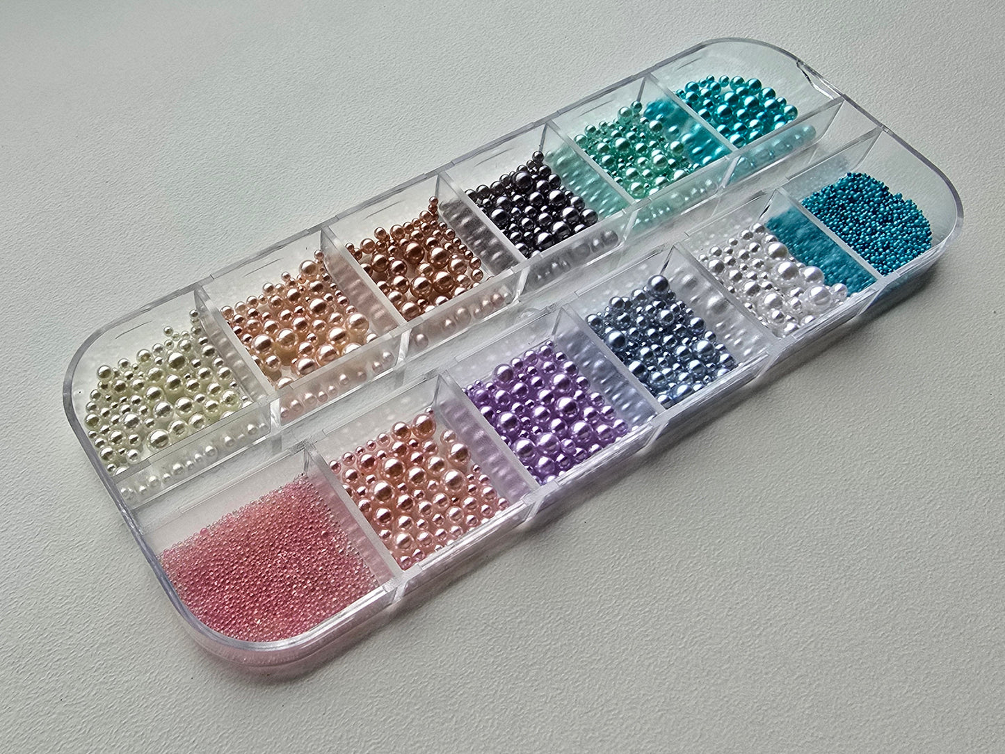 Miniature pastel baubles