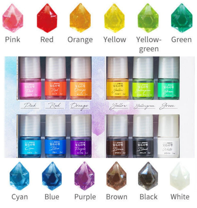 Padico Jewel Pigment Set of 12